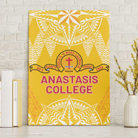 Anastasis College Canvas Wall Art Tonga Ngatu Pattern - Polynesian Pride
