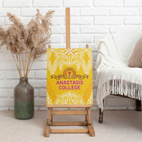 Anastasis College Canvas Wall Art Tonga Ngatu Pattern - Polynesian Pride