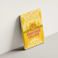 Anastasis College Canvas Wall Art Tonga Ngatu Pattern - Polynesian Pride