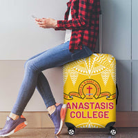Anastasis College Luggage Cover Tonga Ngatu Pattern LT05 - Polynesian Pride