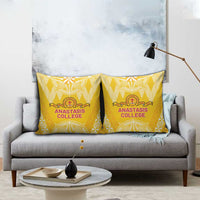 Anastasis College Pillow Cover Tonga Ngatu Pattern - Polynesian Pride