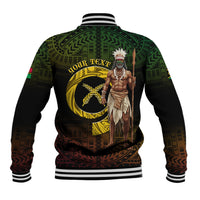 Personalised Vanuatu Custom Chiefs Day Baseball Jacket Pig Tusk Simple Style LT05 - Polynesian Pride
