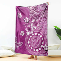 Cook Islands Blanket Fandango Hibiscus And Stars