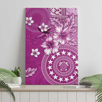 Cook Islands Canvas Wall Art Fandango Hibiscus And Stars