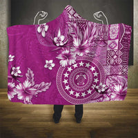Cook Islands Hooded Blanket Fandango Hibiscus And Stars