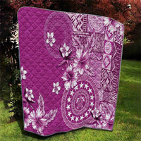 Cook Islands Quilt Fandango Hibiscus And Stars LT05 - Polynesian Pride