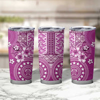 Cook Islands Tumbler Cup Fandango Hibiscus And Stars