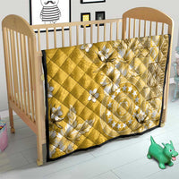 Cook Islands Quilt Yellow Hibiscus And Stars