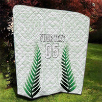Custom New Zealand Fern Football Quilt Simple Style LT05 - Polynesian Pride