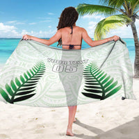Custom New Zealand Fern Football Sarong Simple Style