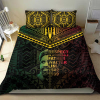 Happy Vanuatu Father Lini Day Bedding Set