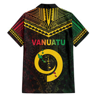 Happy Vanuatu Father Lini Day Family Matching Tank Maxi Dress and Hawaiian Shirt LT05 - Polynesian Pride