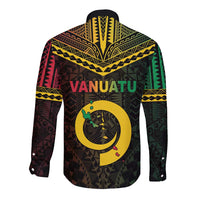 Happy Vanuatu Father Lini Day Long Sleeve Button Shirt