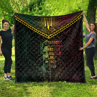 Happy Vanuatu Father Lini Day Quilt