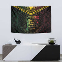 Happy Vanuatu Father Lini Day Tapestry