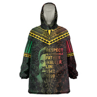 Happy Vanuatu Father Lini Day Wearable Blanket Hoodie