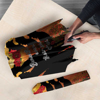 ANZAC Day Umbrella Remembrance Tribute Soldiers And Poppy Field LT05 - Polynesian Pride