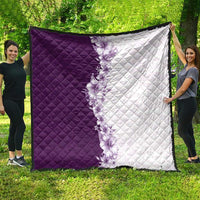 Hawaii Hibiscus Flowers Quilt Purple Polynesian Pattern LT05 - Polynesian Pride