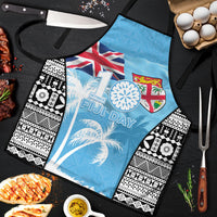 Fiji Day 2026 Apron Masi Tapa Pattern With Palm Tree