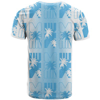 Bula Fiji T Shirt White Makare Masi Tapa Pattern