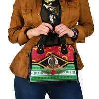 Vanuatu Christmas Shoulder Handbag Santa God Yumi LT05 - Polynesian Pride