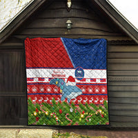Samoa Christmas Quilt Santas Whale Manuia Le Kerisimasi LT05 - Polynesian Pride