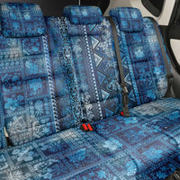 Hawaii Makahiki Turtle Back Car Seat Cover Galaxy Tapa Pattern - Polynesian Pride