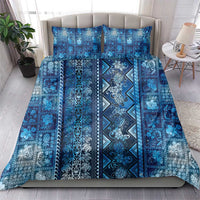 Hawaii Makahiki Turtle Bedding Set Galaxy Tapa Pattern - Polynesian Pride