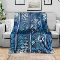 Hawaii Makahiki Turtle Blanket Galaxy Tapa Pattern - Polynesian Pride