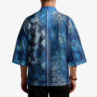 Hawaii Makahiki Turtle Kimono Galaxy Tapa Pattern - Polynesian Pride