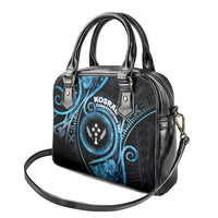 Kosrae Constitution Day Shoulder Handbag Ocean Floral Pattern LT05 - Polynesian Pride
