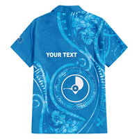 Personalised FSM Yap Family Matching Summer Maxi Dress and Hawaiian Shirt Ocean Floral Pattern LT05 - Polynesian Pride
