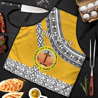 Personalised Anastasis College Apron Tonga Unique Style - Polynesian Pride