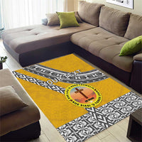Personalised Anastasis College Area Rug Tonga Unique Style - Polynesian Pride