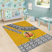 Personalised Anastasis College Area Rug Tonga Unique Style - Polynesian Pride