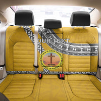 Personalised Anastasis College Back Car Seat Cover Tonga Unique Style - Polynesian Pride
