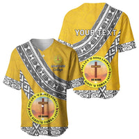 Personalised Anastasis College Baseball Jersey Tonga Unique Style - Polynesian Pride