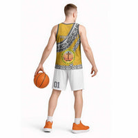 Personalised Anastasis College Basketball Jersey Tonga Unique Style - Polynesian Pride