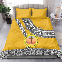 Personalised Anastasis College Bedding Set Tonga Unique Style - Polynesian Pride