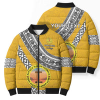 Personalised Anastasis College Bomber Puffer Jacket Tonga Unique Style - Polynesian Pride