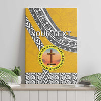 Personalised Anastasis College Canvas Wall Art Tonga Unique Style - Polynesian Pride