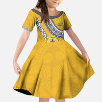 Personalised Anastasis College Family Matching Long Sleeve Bodycon Dress and Hawaiian Shirt Tonga Unique Style - Polynesian Pride