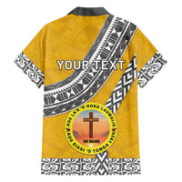Personalised Anastasis College Family Matching Puletasi and Hawaiian Shirt Tonga Unique Style - Polynesian Pride
