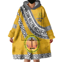 Personalised Anastasis College Wearable Blanket Hoodie Tonga Unique Style - Polynesian Pride