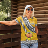 Personalised Anastasis College Women Polo Shirt Tonga Unique Style - Polynesian Pride