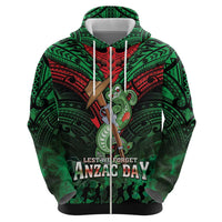 New Zealand ANZAC Day Hoodie Aotearoa Hei Tiki