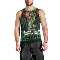 New Zealand ANZAC Day Men Tank Top Aotearoa Hei Tiki