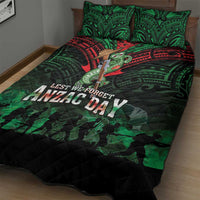 New Zealand ANZAC Day Quilt Bed Set Aotearoa Hei Tiki