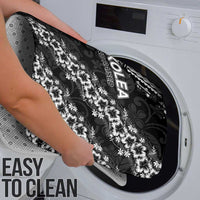 Hawaii Papakolea Born And Raised Bathroom Set Hawaiian Tribal Pattern