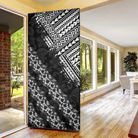 Hawaii Papakolea Born And Raised Door Cover Hawaiian Tribal Pattern LT05 - Polynesian Pride